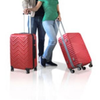 Waldos Set de maletas en pareja, 2 piezas oferta