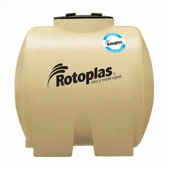 Rotoplas, tinaco horizontal tricapa 1,100 litrost he, pieza