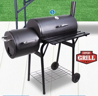 Asador de Carbón Expert Grill Barril