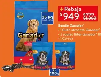 Walmart Bundle Ganador 25kg oferta
