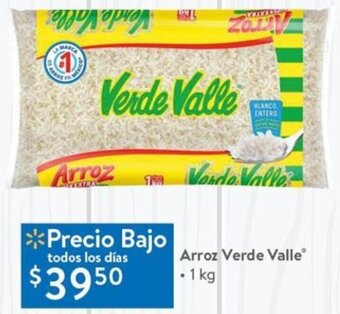 Walmart Arroz Verde Valle 1kg oferta