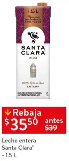 Leche Entera Santa Clara 1,5L