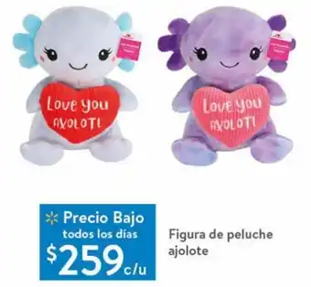 Walmart Figura de Peluche Ajolote oferta