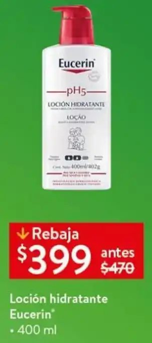 Loción Hidratante Eucerin 400ml