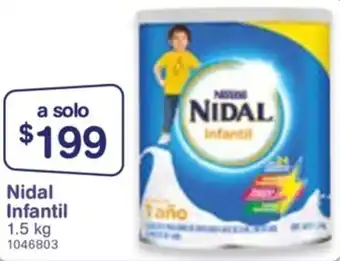 Farmacias Benavides Nidal Infantil 1,5kg oferta