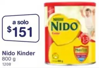 Farmacias Benavides Nido Kinder 800g oferta