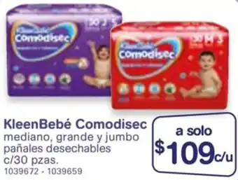 Farmacias Benavides KleenBebé Comodisec c/40 Pzas oferta
