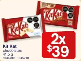 Kit Kat Chocolates 41,4g