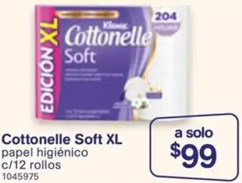 Cottonelle Soft XL 12 Rollos