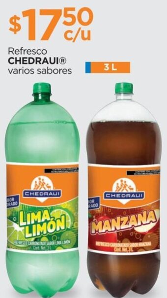 Chedraui Refresco Chedraui Varios Sabores 3L oferta