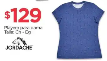 Chedraui Jordache Playera para Dama Ch-Eg oferta