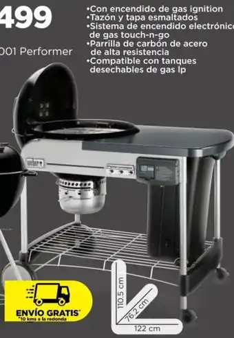 Chedraui Weber Asador oferta