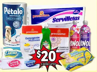 Soriana Mercado Pétalo, Precissimo, Sevilletas, Pinol oferta