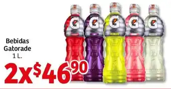 Bebidas Gatorade 1L