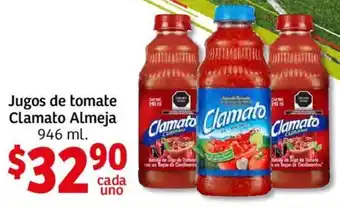 Jugos de Tomate Clamato Almeja 946ml