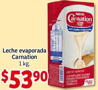 Leche Evaporada Carnation 1kg
