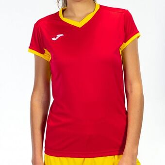 Joma Camiseta manga corta mujer championship iv rojo amarillo oferta