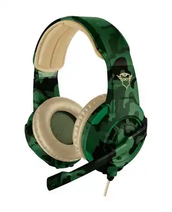 Gameplanet Headset alambrico universal trust gxt 310c green camo oferta