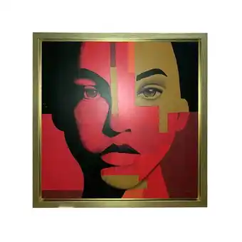 Mueblería Villarreal Cuadro partes de mi 120 x 120 cm oferta