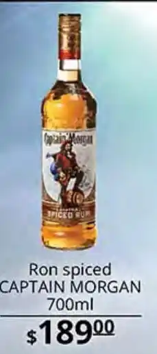Ron captain morgan 700ml