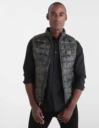 Chaleco contempo capitonado para hombre