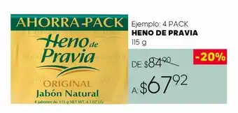 DelSol 4 pack heno de pravia 115g oferta