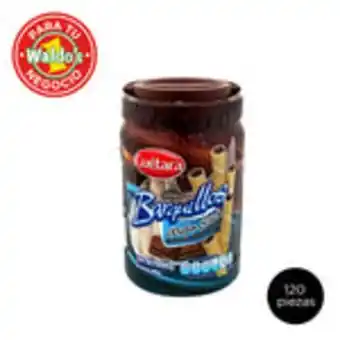 Waldos Cuetara barquillo oblea choco 290 gr (120 piezas) oferta