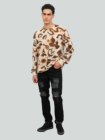 Cuidado con el Perro Jeans slim destrucciones oferta