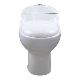 The Home Depot Sanitario una pieza ravello blanco oferta