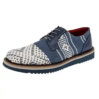 SC Pakar Zull zapato casual color azul blanco hombre, código 109523 oferta