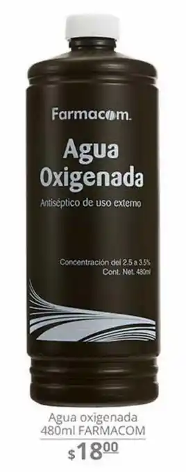 La Comer Agua oxigenada 480ml oferta