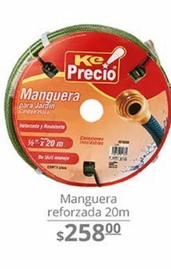 La Comer Manguera reforzada 20m oferta