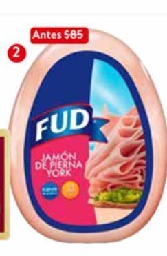 Walmart Jamón de pierna york fud a granel 1/4 kilo oferta