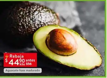 Walmart Aguacate hass madurado x kilo oferta