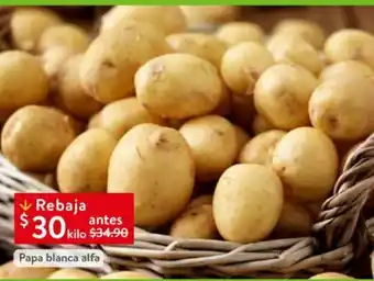 Papa blanca alfa x kilo