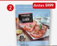 Walmart Salmón sin piel marketside 500g oferta