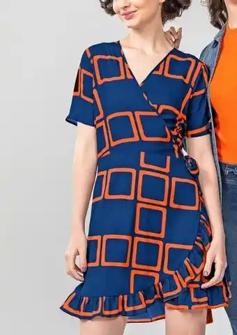 Andrea Vestido azul 3067604 oferta