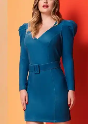 Andrea Vestido azul 3120248 oferta