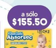 Kleen bebé absorsec ultra pañales unisex chico