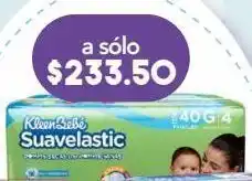 Kleen bebé suavelastic pañales unisex etapa 4 grande