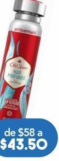 Farmacia San Pablo Old spice spray antitranspirante mar profundo 48h de protección oferta