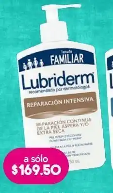 Farmacia San Pablo Lubriderm reparación intensiva crema corporal oferta