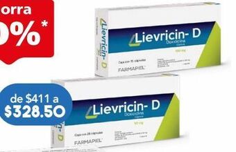 Lievricin - d 28 cápsula caja