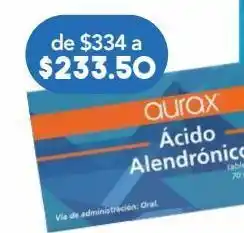 Farmacia San Pablo Ácido alendrónico 70.0 mg oferta