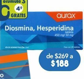 Diosmina 450 mg hesperidina 50 mg