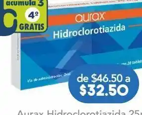 Farmacia San Pablo Hidroclorotiazida 25 mg oferta