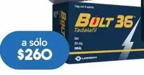 Farmacia San Pablo Bolt 36 8 gel sobre oferta