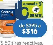 Farmacia San Pablo Contour ts tiras 50 piezas oferta