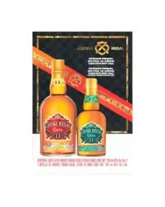 Vap chivas 13 años sherry 750ml + chivas 13 años tequila 375ml