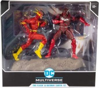 Julio Cepeda Jugueterías Mcfarlane pack de figuras flash vs read death oferta